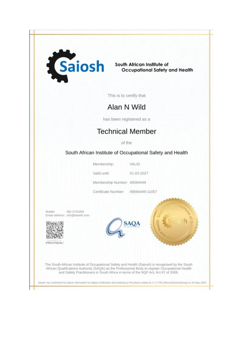 SAISH Technical Membership